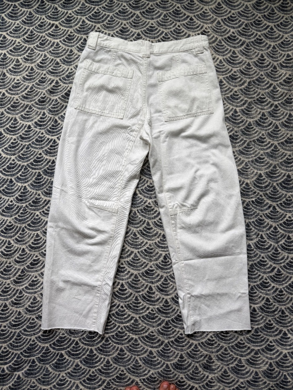 NWT Madewell The Darted Barrel-Leg Jean in Vintage Canvas - 28 - Picture 2 of 16